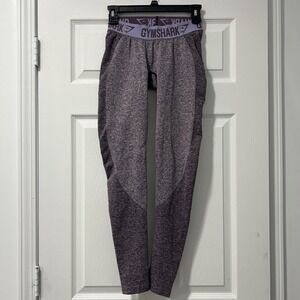 Gym Shark Leggings Women's XS/Small Flex Low Rise‎ Purple Yoga Workout Pants